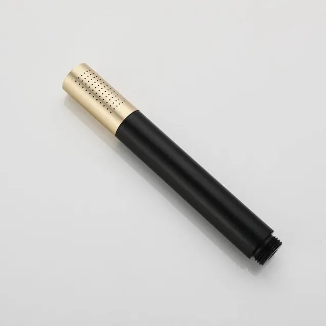 Saniclear Plus Pro inbouw regendouche met inbouw douchekop 30x30cm en staafhanddouche geborsteld messing - mat goud