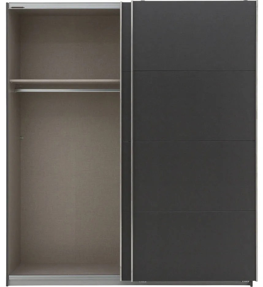 Goossens Basic Kledingkast Miami, 271 cm breed, 229 cm hoog, 2x schuifdeuren