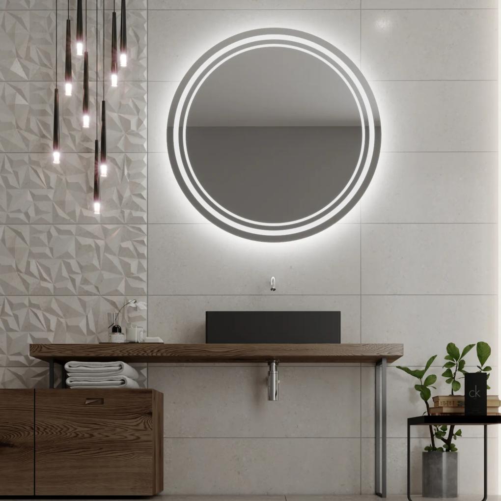 Ronde badkamerspiegel met LED verlichting C5