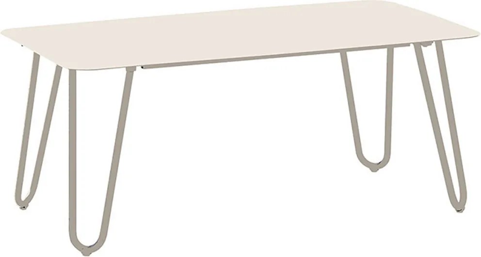 4 Seasons Outdoor Cool lounge tuintafel 110x59x45 cm - wit