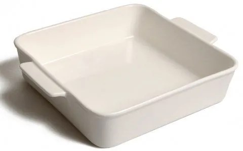 Ovenschaal wit, porselein, 19,5 cm