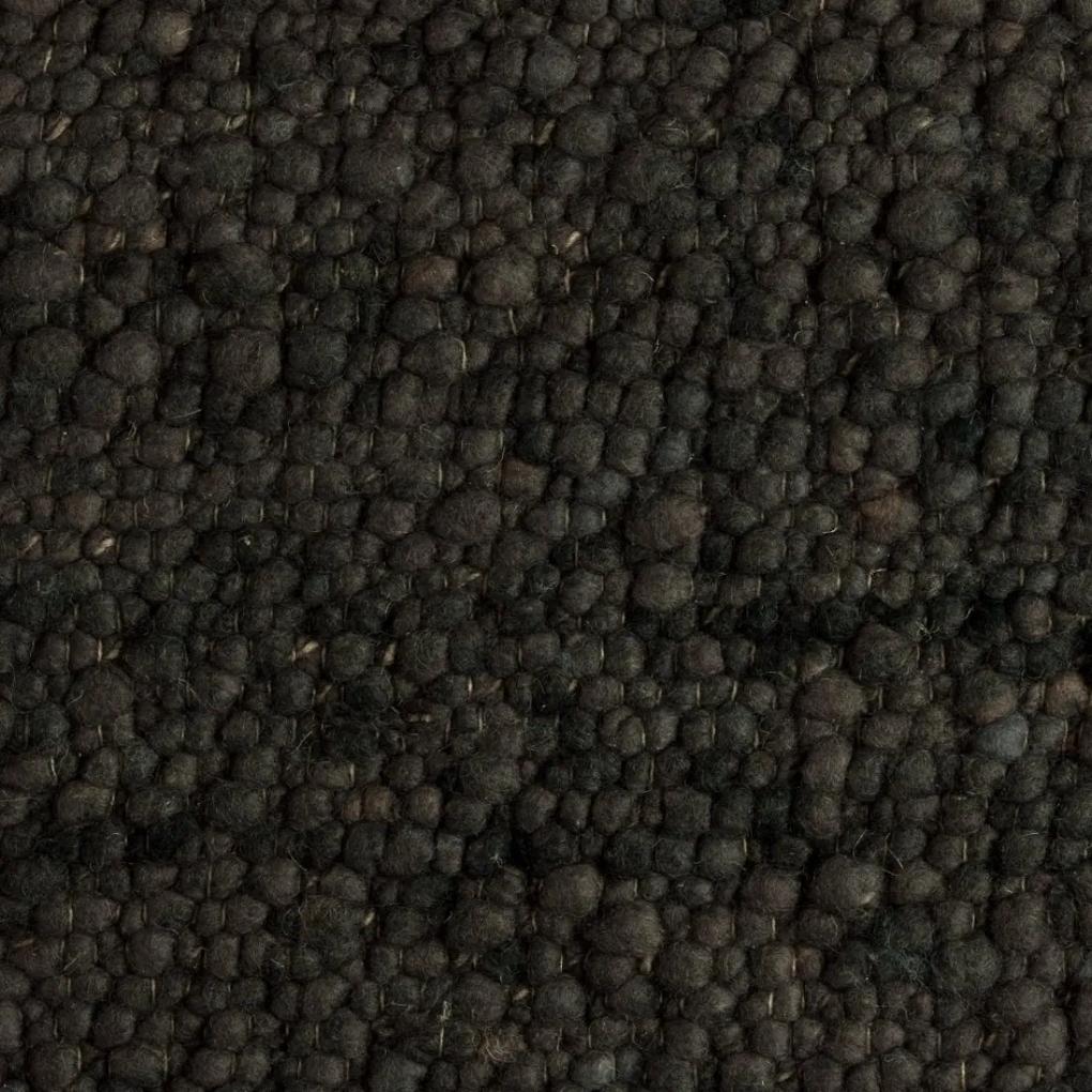 Pebbles Bruin 368 - 250 X 250 - vloerkleed