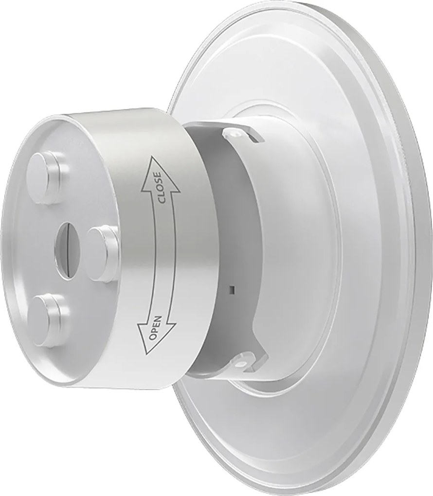 LED Wandlamp Brinton Plinto - Wit 12x4,7cm