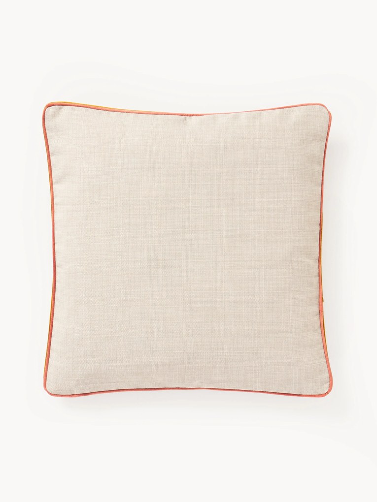 Kussenhoes Cressida met bicolor bies