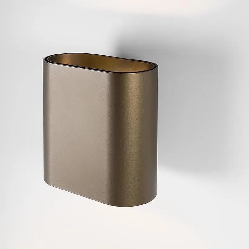 Modular Lighting -   Wandlamp  Duell Geanodiseerd brons / zwart Modern Metaal