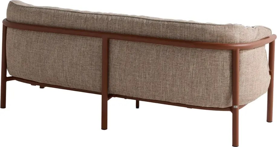 4 Seasons Outdoor Coral 3-zits loungebank Spicy Loungebank beige weerbestendig