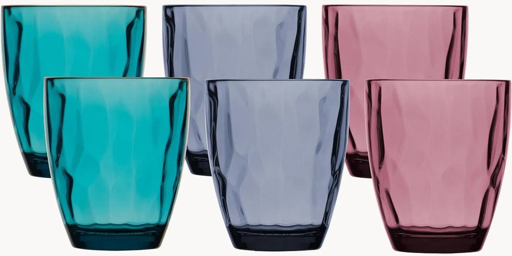 Highballglazen Happy, 6-delig