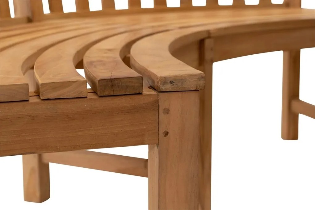 Garden Interiors Ronde Tuinbank - Teak - Rond 200cm