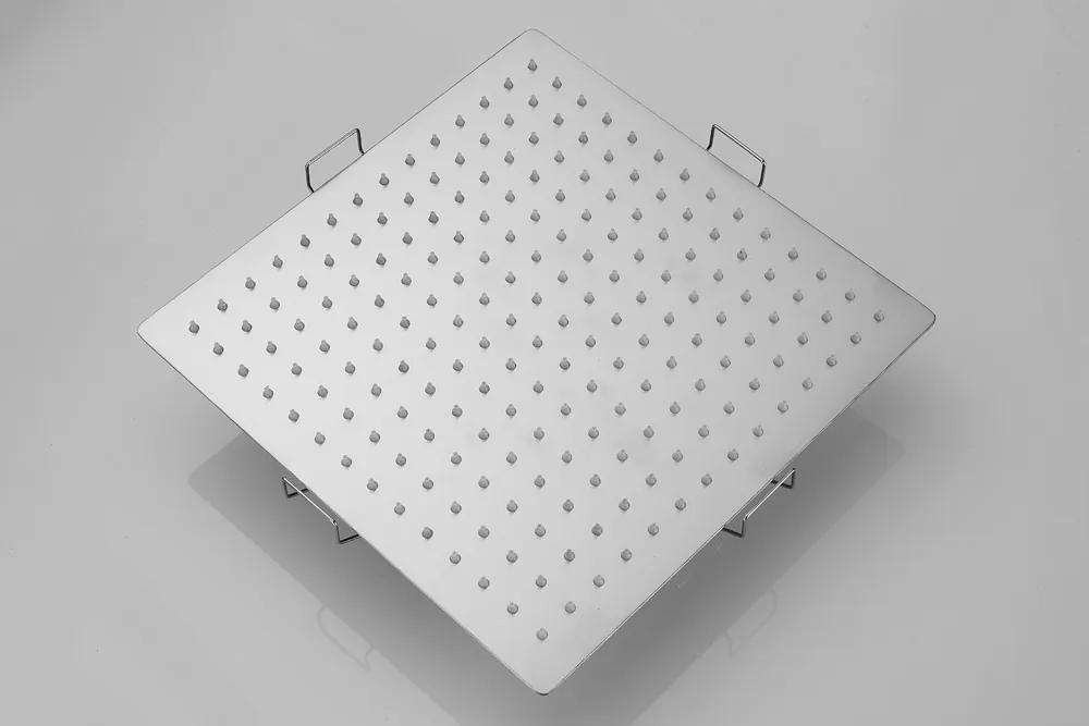 Saniclear Cube inbouw regendouche met inbouw douchekop 30x30cm RVS