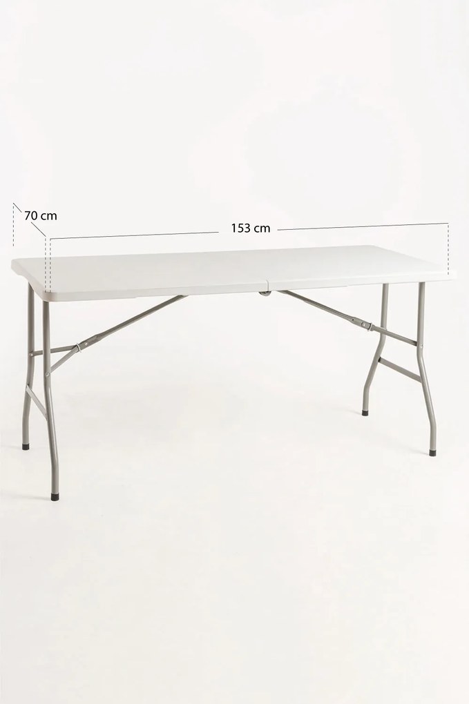 Resin tafel 153 x 70 cm