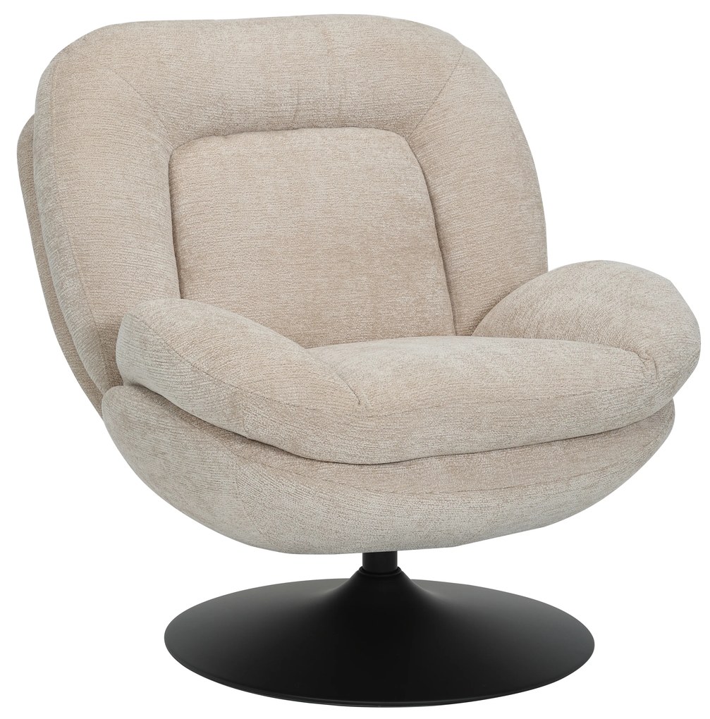 Draaibare Fauteuil Modern Beige