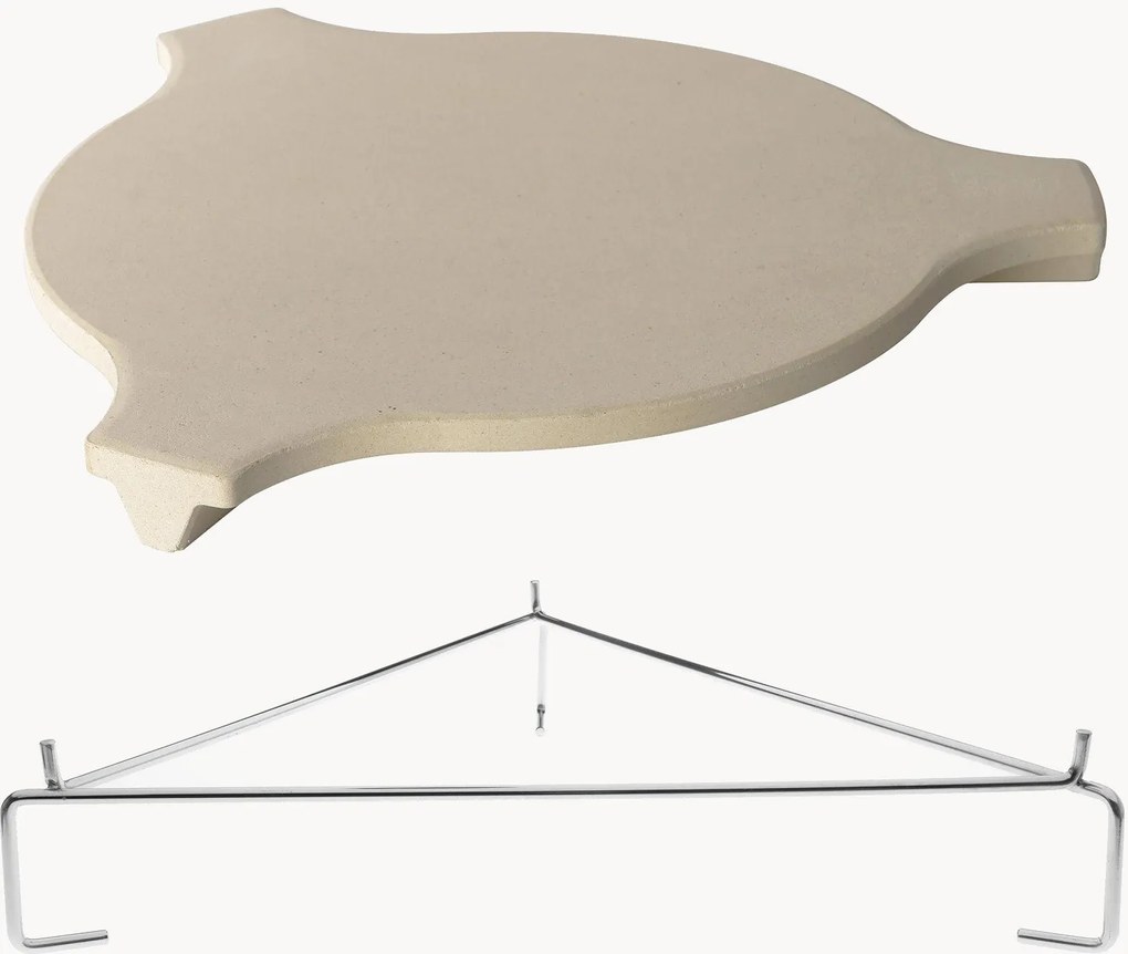 Platenhouder met liftrek BBQ, 2 stuks