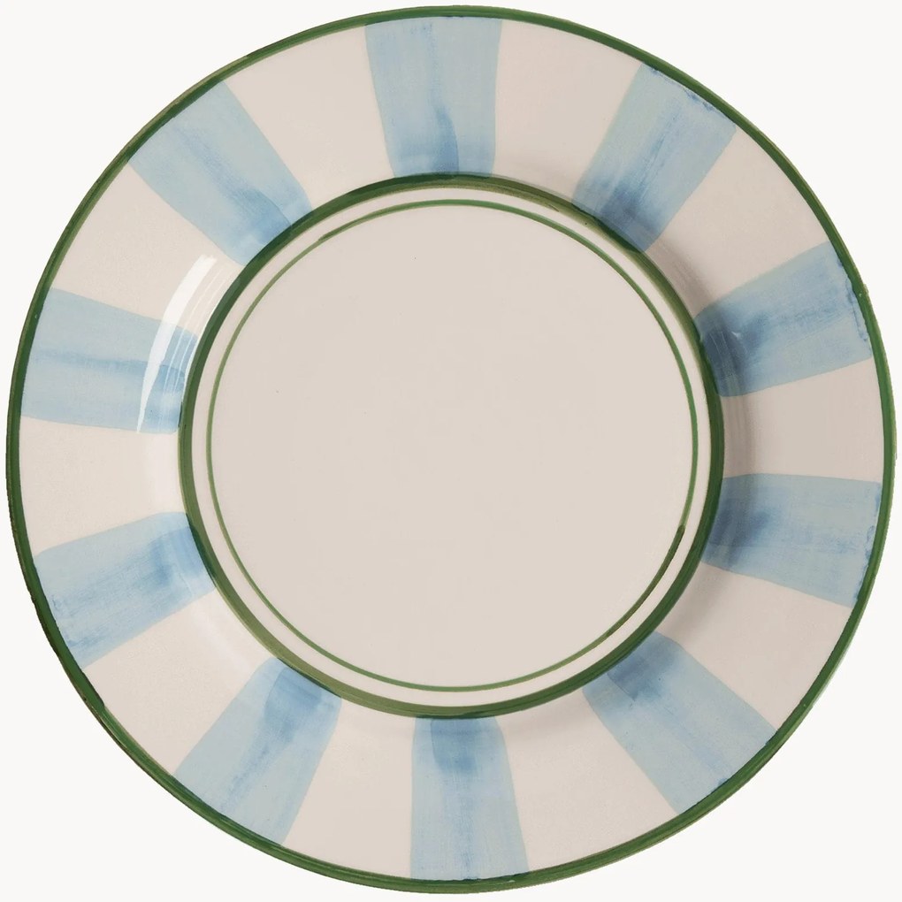 Handbeschilderd dinerbord Circus