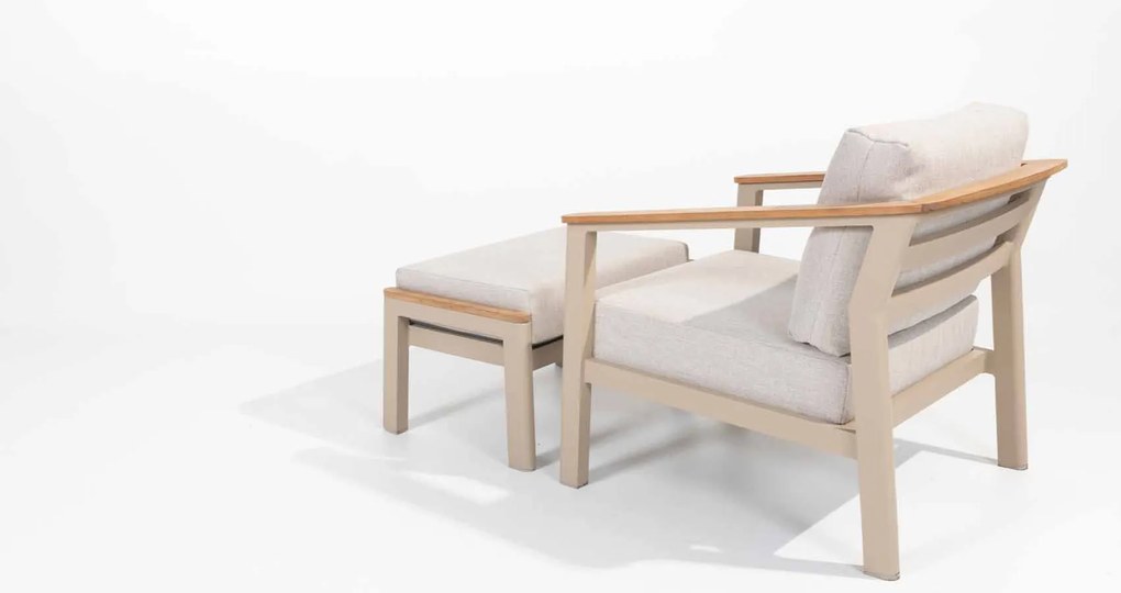 Taste by 4 Seasons Olivia loungeset latte Loungeset beige weerbestendig