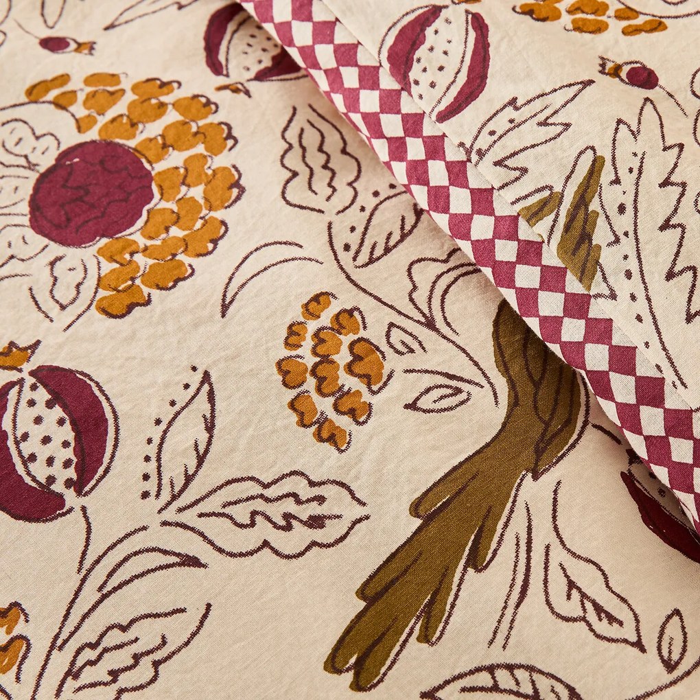 Dekbedovertrek in gewassen katoen, Cidade