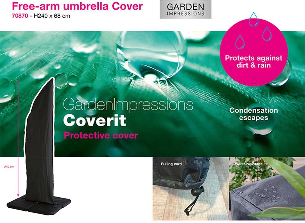 Garden Impressions Free-arm parasol beschermhoes 240x68 cm