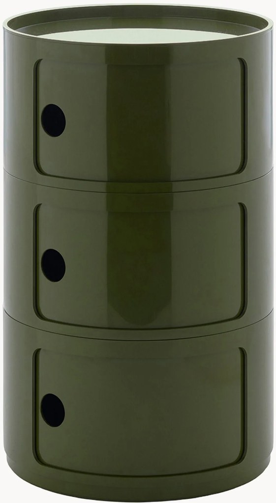 Design container Componibili, 3 modules, H 70 cm