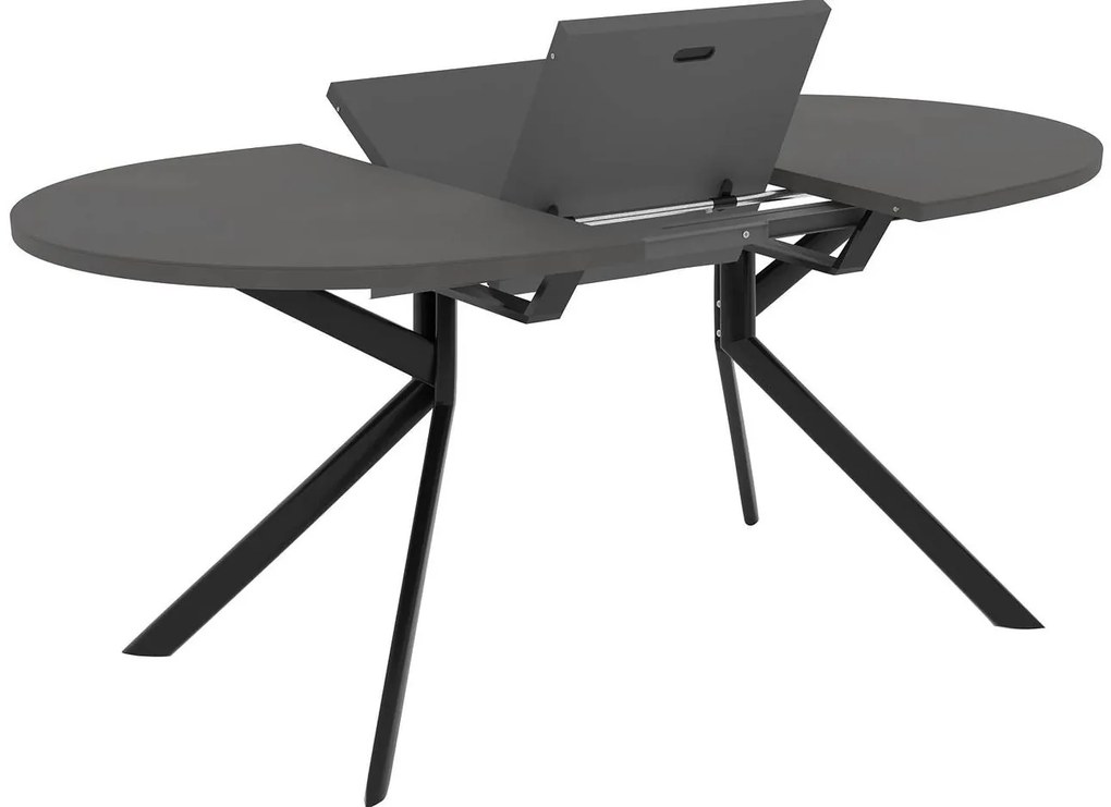 Goossens Eettafel Taro, Ovaal 140 x 100 cm