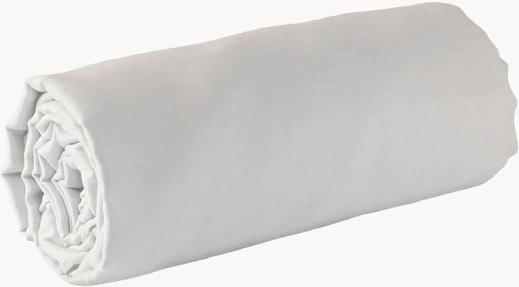 Hoeslaken van katoensatijn Arabesk