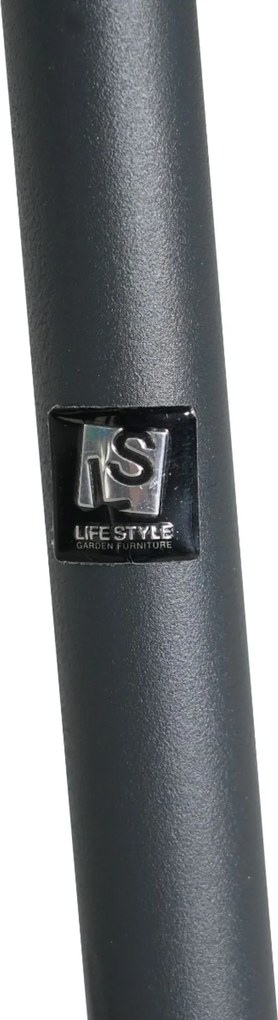 Barstoel Rope Grijs-antraciet Lifestyle Garden Furniture Vicente dining  antracite