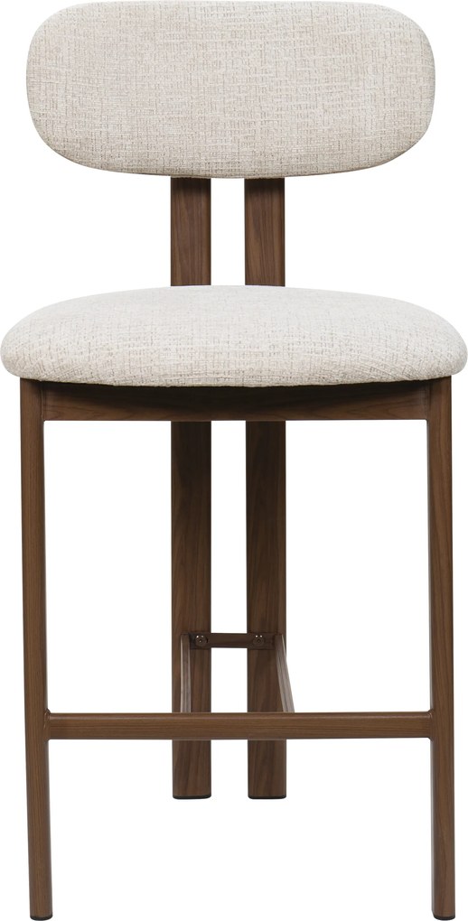 Wabi Sabi Barkruk Walnoot