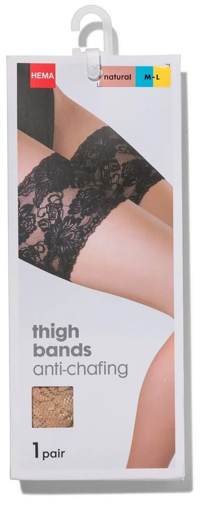 HEMA Dijband Kant Naturel (naturel)