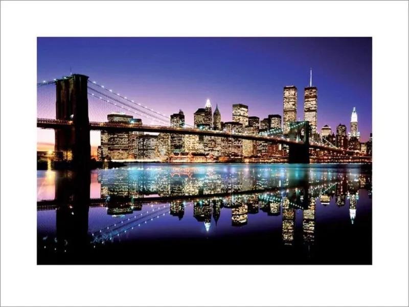 Brooklyn Bridge Colour Kunstdruk 80x60cm