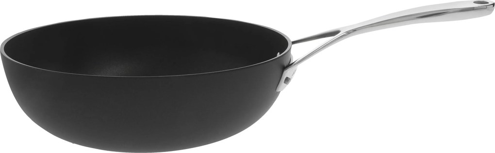 Demeyere Alu Plus 3 Wok vlakke bodem Duraslide 28 cm - Alu Plus 3 - Demeyere