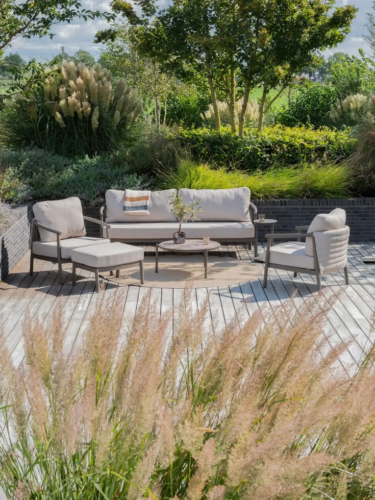 Taste by 4 Seasons Barolo loungeset terre Loungeset   bruin weerbestendig