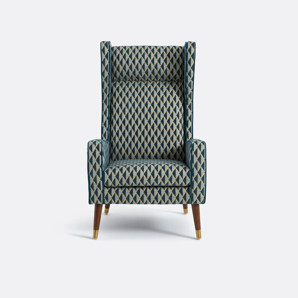 Fauteuil XXL in fluweel, (Y)