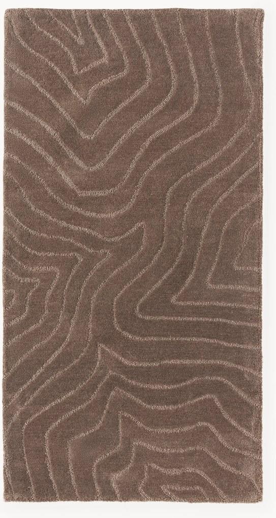 Handgetuft wollen vloerkleed Aaron