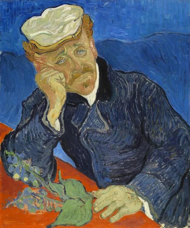 Kunstreproductie Portrait of Dr. Gachet, Vincent van Gogh