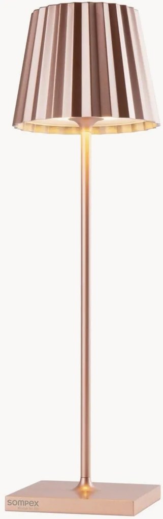 Dimbare in- & outdoor LED-tafellamp Troll 2.0 met accu