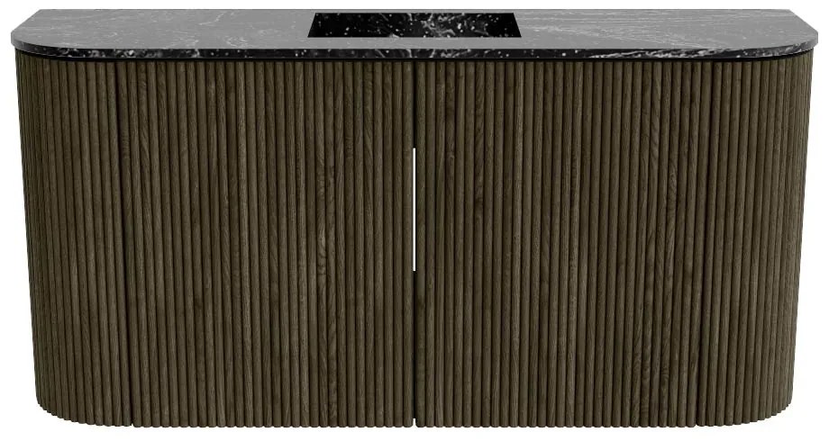 Mondiaz Joya DLux 85cm toiletmeubel ronding links/rechts shadow met wastafel faye midden zonder kraangat lava