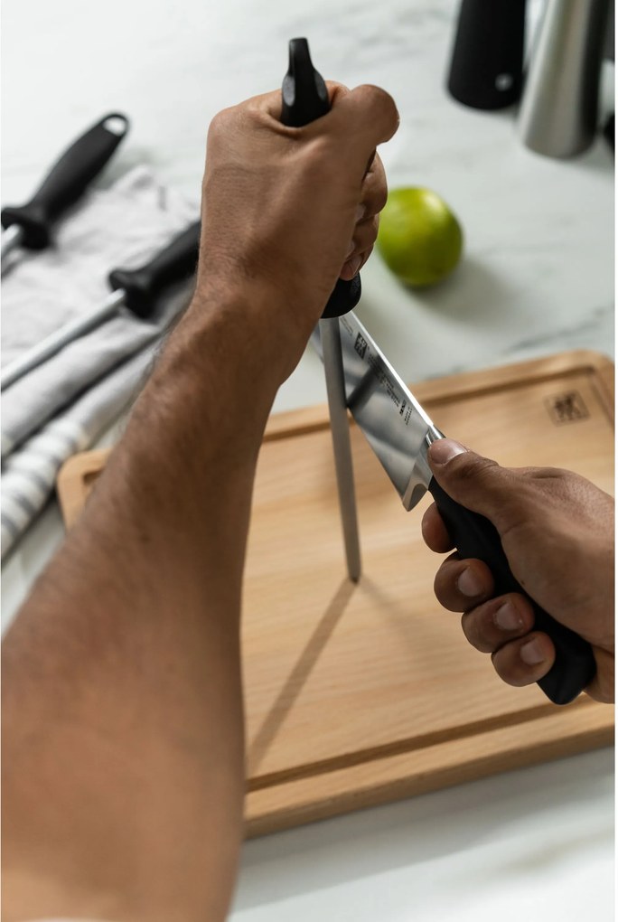 ZWILLING Aanzetstaal, verchroomd - - ZWILLING