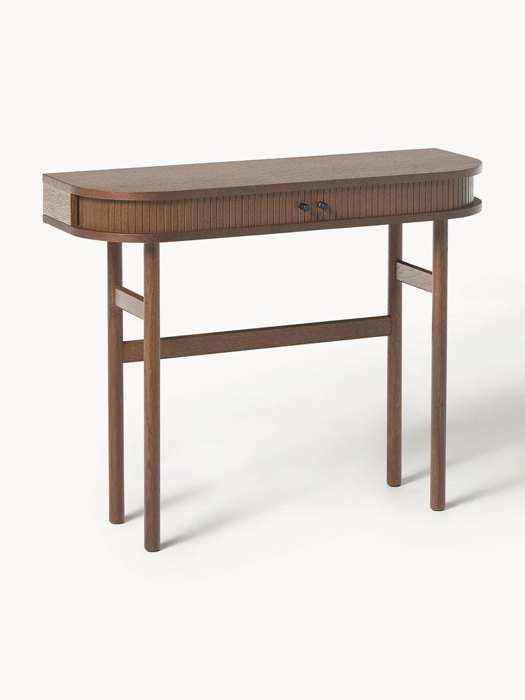 Wandtafel Calary met gefluteerde voorkant