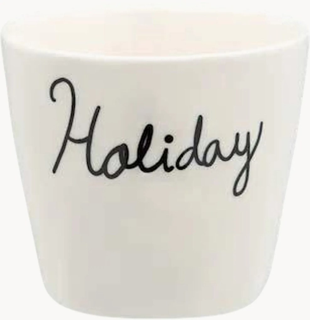 Espressokopje Holiday van keramiek