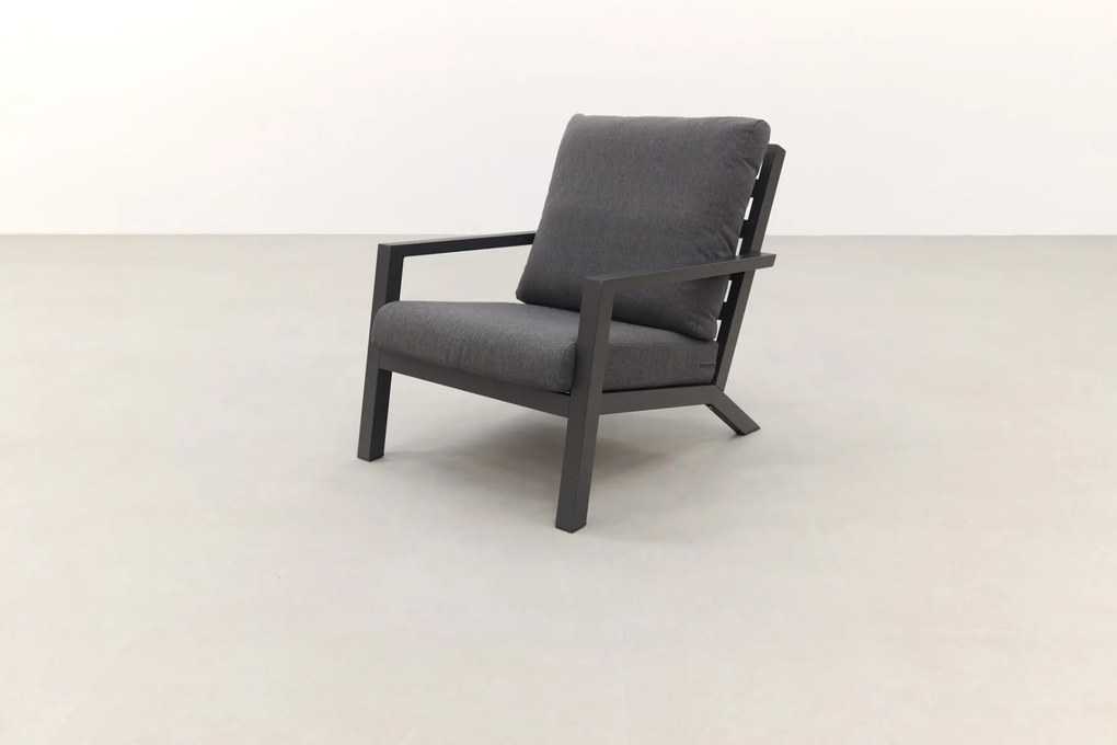 Atlanta loungestoel - Antraciet OP=OP