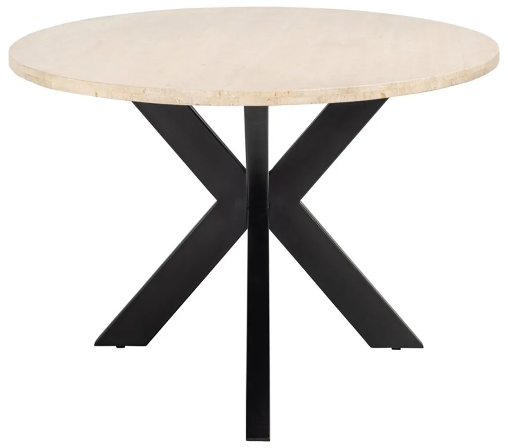 Richmond Interiors Avalon Ovale Eettafel Travertin 230 Cm - 230 X 116cm.