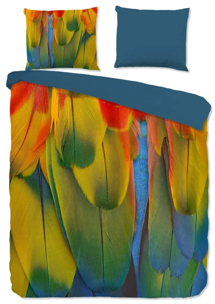Pure Dekbedovertrek RAINBOW FEATHERS 200x200/220 cm