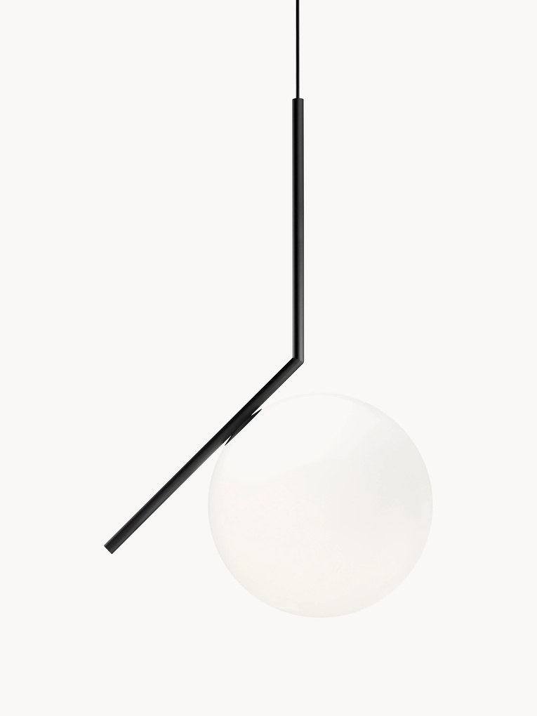 Mondgeblazen hanglamp IC Lights, H 70 cm