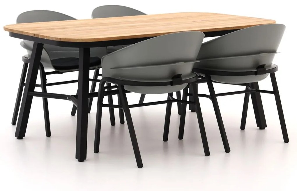 Hartman Tubb dining tuinset 185cm 5-delig verstelbaar