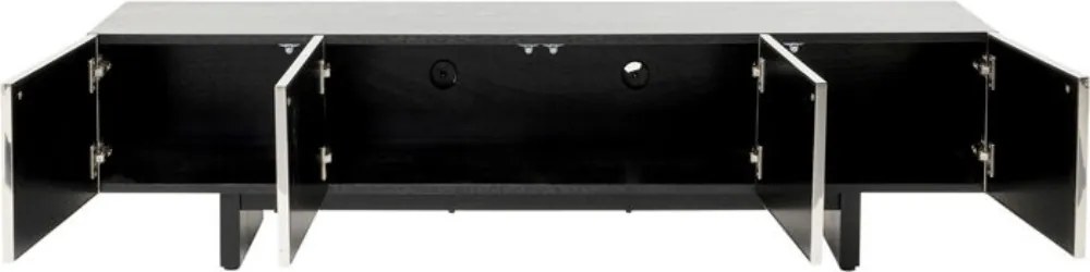 Chroom TV-meubel - 180x40x45cm.
