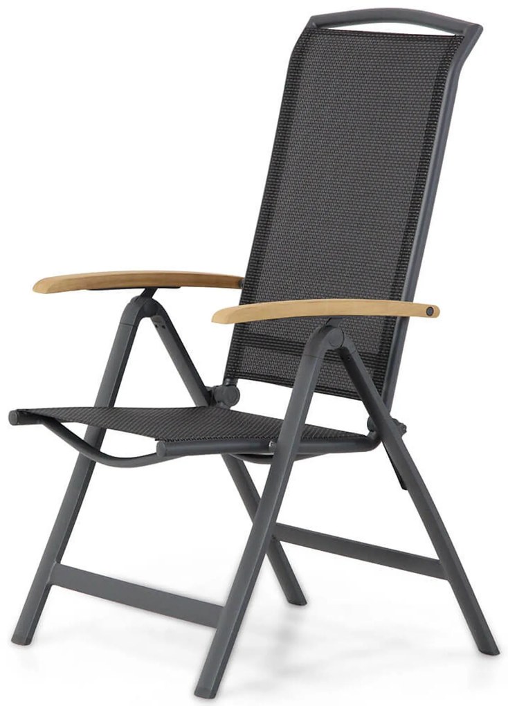 Lifestyle Garden Furniture Rosello Standenstoel Aluminium/teak Grijs