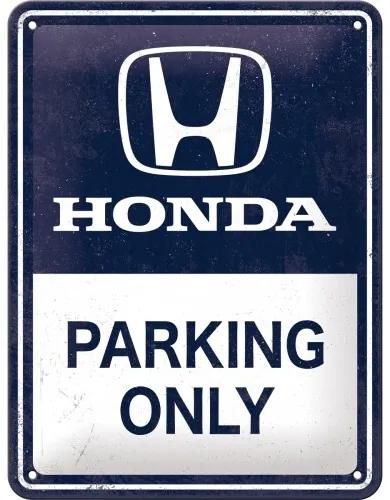 Metalen bord Honda - Parking Only