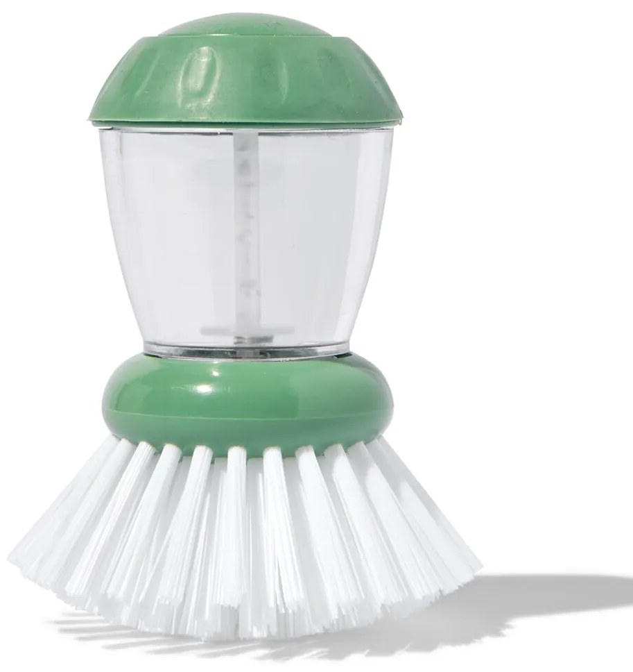HEMA Pannenborstel Met Zeepreservoir 50ml Groen