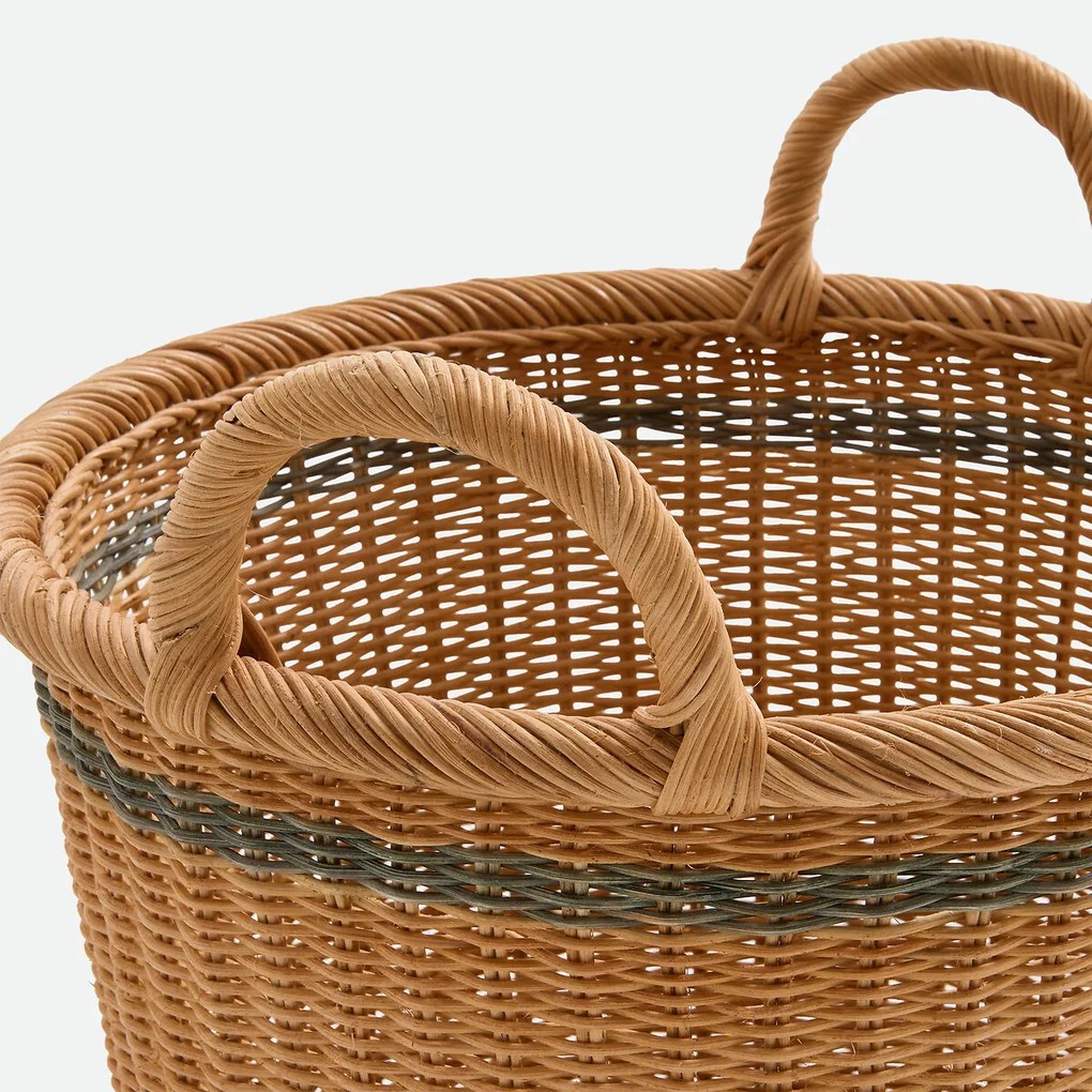 Ronde rotanmand, diameter 39 cm, ALINO