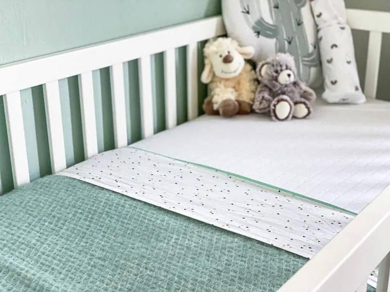 Klippan - Ledikantdeken Wol Mint Duck Egg Velvet - Groen