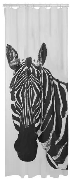 Sealskin Zebra Douchegordijn 180x200 cm PEVA Zwart / Wit 800150