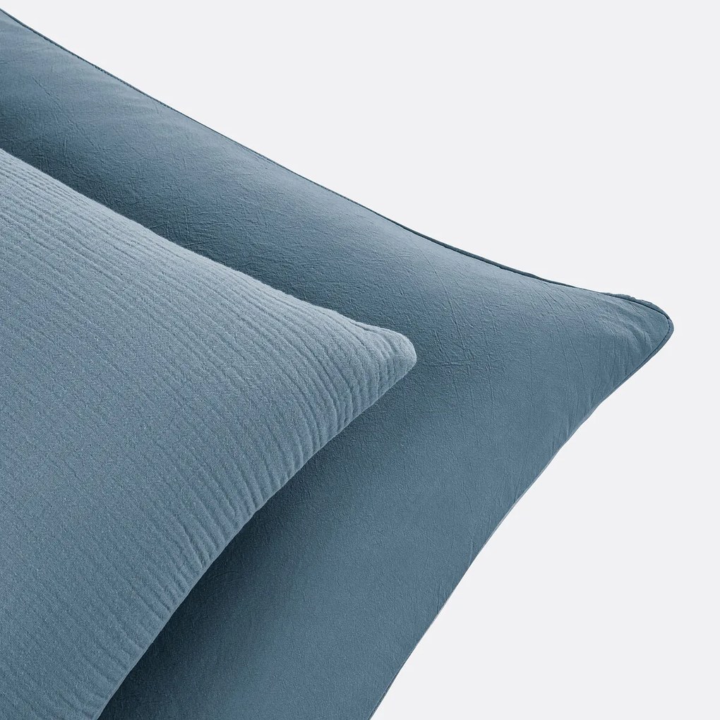 Kussenhoes, katoen gaas/gewassen katoen, KUMCO